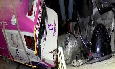 ರಸ್ತೆ ಅಪಘಾತ; ದಂಪತಿ ಸ್ಥಳದಲ್ಲಿಯೇ ಸಾವು