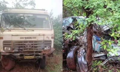 ಸಂಡೂರಿನಲ್ಲಿ ಟಿಪ್ಪರ್‌ ಲಾರಿ-ಕಾರು ಡಿಕ್ಕಿಯಾಗಿ ನಾಲ್ವರ ದುರ್ಮರಣ