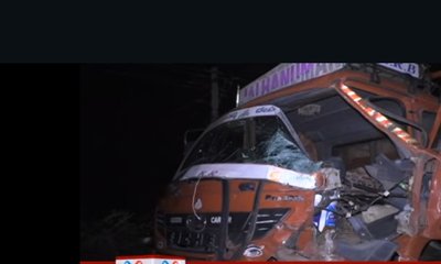 ಟಾಟಾ ಏಸ್-ಕ್ಯಾಂಟರ್ ನಡುವೆ ಅಪಘಾತ