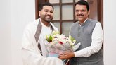 ಟೆಸ್ಟ್‌ ನಿವೃತ್ತಿ ಬೆನ್ನಲ್ಲೇ ಸಿಎಂ ಫಡ್ನವೀಸ್‌ ಭೇಟಿಯಾದ ರೋಹಿತ್‌