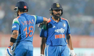 ಅಂತಾರಾಷ್ಟ್ರೀಯ ಕ್ರಿಕೆಟ್‌ನಲ್ಲಿ 20 ಸಾವಿರ ರನ್‌ ಪೂರ್ತಿಗೊಳಿಸಿದ ರೋಹಿತ್‌