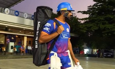 ಮುಂಬೈ ಇಂಡಿಯನ್ಸ್‌ ನೆಟ್ಸ್ ಸೆಷನ್‌ನಲ್ಲಿ ಸಿಕ್ಸರ್‌ ಅಭ್ಯಾಸ ನಡೆಸಿದ ರೋಹಿತ್