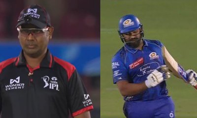 IPL 2025: ಔಟ್‌ ಆಗಿದ್ದ ರೋಹಿತ್‌ ಶರ್ಮಾರ ಕೈ ಹಿಡಿದ ಡಿಆರ್‌ಎಸ್‌!