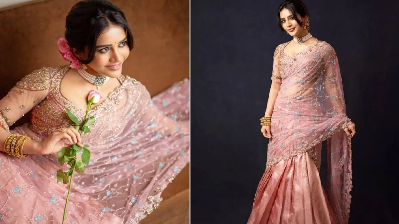 Star Fashion 2026: ನಭಾ ನಟೇಶ್ ರೀತಿ ರೋಸ್‌ ಪಿಂಕ್‌ ಲೆಹೆಂಗಾ ಲುಕ್‌ಗೆ 5 ಐಡಿಯಾ - Image 4