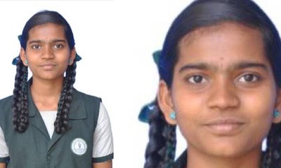 ಬಡತನದ ನಡುವೆಯೂ 623 ಅಂಕ ಗಳಿಸಿದ ವಿದ್ಯಾರ್ಥಿನಿ