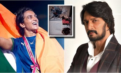 ಜಪಾನ್ ಓಪನ್ ಗೆದ್ದ ಪಿವಿ ಸಿಂಧುಗೆ ಸ್ಪೆಷಲ್ ಗಿಫ್ಟ್ ನೀಡಿದ ʻಕಿಚ್ಚʼ ಸುದೀಪ್