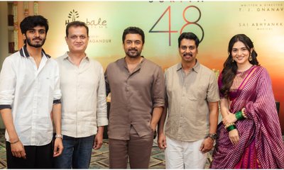 Hombale Films: ʻಜೈ ಭೀಮ್ʼ ಡೈರೆಕ್ಟರ್‌ ಜೊತೆ ಸೂರ್ಯ ಹೊಸ ಸಿನಿಮಾ ಮುಹೂರ್ತ
