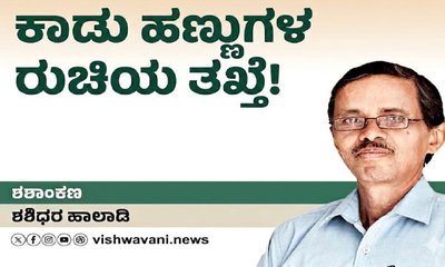 ಕಾಡು ಹಣ್ಣುಗಳ ಸವಿ ರುಚಿಯ ತಖ್ತೆ !