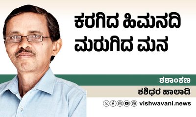 Shashidhara Halady: Column: ಕರಗಿದ ಹಿಮನದಿ, ಮರುಗಿದ ಮನ