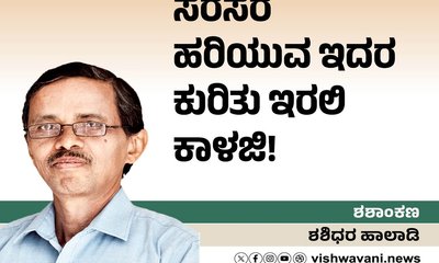 ಸರಸರ ಹರಿಯುವ ಇದರ ಕುರಿತು ಇರಲಿ ಕಾಳಜಿ !