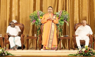 ರಾಜಕಾರಣಿಗಳಿಗೆ ಸದ್ಗುರು ಶ್ರೀ ಮಧುಸೂದನ ಸಾಯಿ ಪ್ರೇರಣೆ: ಎಚ್‌ಡಿಕೆ