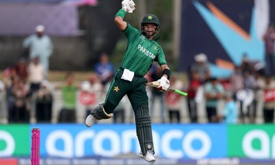 ನಮೀಬಿಯಾ ಎದುರು ಶತಕ ಸಿಡಿಸಿ ದಾಖಲೆ ಬರೆದ ಫರ್ಹಾನ್‌!