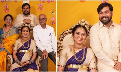 Photos: 'ಸು ಫ್ರಮ್ ಸೋ' ಖ್ಯಾತಿಯ ನಟಿ ಸಂಧ್ಯಾ ಅರಕೆರೆಗೆ ಸೀಮಂತ ಸಂಭ್ರಮ