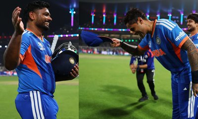 ʻಸಲಾಂ ಸಂಜು ಭಾಯ್‌...!ʼ-ಸ್ಯಾಮ್ಸನ್‌ಗೆ ಸೂರ್ಯಕುಮಾರ್‌ ವಿಶೇಷ ಗೌರವ!