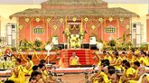ಸತ್ಯ ಸಾಯಿ ಗ್ರಾಮದಲ್ಲಿ ಮಹಾಗೌರಿಯ ಆರಾಧನೆ