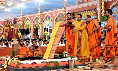 ಸತ್ಯ ಸಾಯಿ ಗ್ರಾಮದಲ್ಲಿ ಉಮಾ-ಮಹೇಶ್ವರ ದೇಗುಲ ಲೋಕಾರ್ಪಣೆ