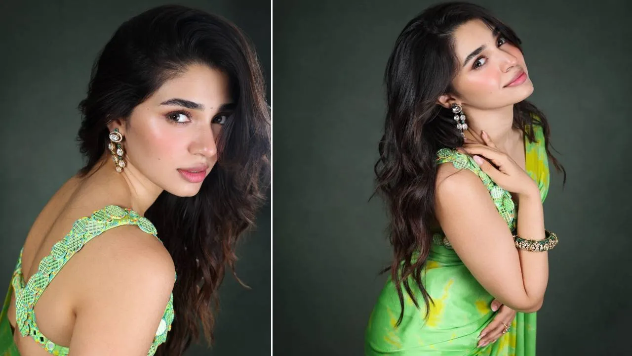 Star Fashion 2026: ಮನಸೂರೆಗೊಂಡ ಕೃತಿ ಶೆಟ್ಟಿ ಟೈ- ಡೈ ಸ್ಯಾಟೀನ್‌ ಸೀರೆ - Image 3