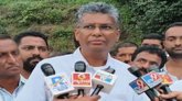 ಹುಲಿಕಲ್ ಘಾಟ್‌ನಲ್ಲಿ ಕಾಮಗಾ ಪರಿಶೀಲಿಸಿದ ಸತೀಶ್‌ ಜಾರಕಿಹೊಳಿ