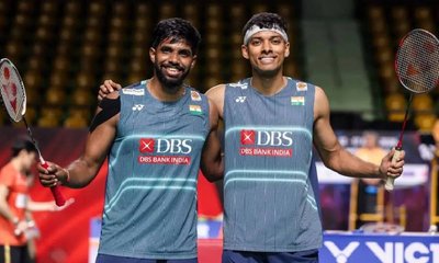 ಥೈಲ್ಯಾಂಡ್ ಓಪನ್ ಫೈನಲ್ ತಲುಪಿದ ಸಾತ್ವಿಕ್-ಚಿರಾಗ್ ಜೋಡಿ