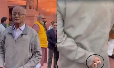 ಸಂಸತ್ತಿನಲ್ಲಿಯೇ ಸಿಗರೇಟ್‌ ಸೇದಿದ ಟಿಎಂಸಿ ಸಂಸದ!