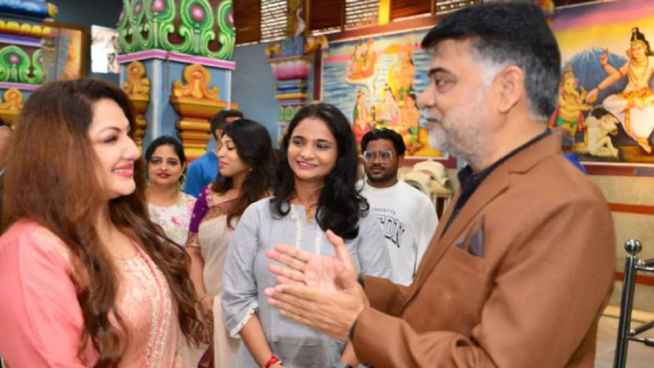 September 21 Movie: ಕರೆನ್ ಕ್ಷಿತಿ ಸುವರ್ಣ ನಿರ್ದೇಶನದ ʼಸೆಪ್ಟೆಂಬರ್‌ 21ʼ ಬಾಲಿವುಡ್ ಚಿತ್ರಕ್ಕೆ ಇಂದ್ರಜಿತ್ ಲಂಕೇಶ್ ಚಾಲನೆ - Image 5