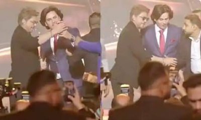 ಸೆಲ್ಫಿ ಕ್ಲಿಕ್ಕಿಸಿಕೊಳ್ಳುವುದನ್ನು ತಡೆದ ಶಾರುಖ್ ಖಾನ್: ವಿಡಿಯೊ ವೈರಲ್!