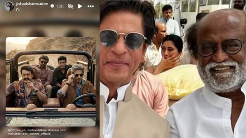 Shah Rukh Khan's cameo in Rajinikanth's Jailer 2 confirmed by Mohanlal's stylist
