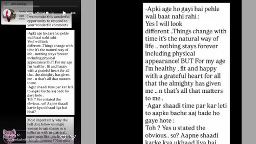 Shamita Shetty calls out age-shaming comments, gives befitting reply to trolls
