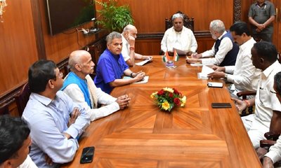 ನದಿ ತಿರುವು ಯೋಜನೆಗಳನ್ನು ಕೈಬಿಡಿ; ಸಿಎಂ ಸಿದ್ದರಾಮಯ್ಯಗೆ ಮನವಿ