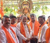 ಶಿಡ್ಲಘಟ್ಟದಲ್ಲಿ ಅದ್ದೂರಿಯಾಗಿ ನಡೆದ ಶ್ರೀರಾಮ ಶೋಭಾಯಾತ್ರೆ