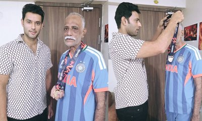 ಟಿ20 ವಿಶ್ವಕಪ್‌ ಪದಕವನ್ನು ಅಪ್ಪನಿಗೆ ಸಮರ್ಪಿಸಿದ ಶಿವಂ ದುಬೇ!