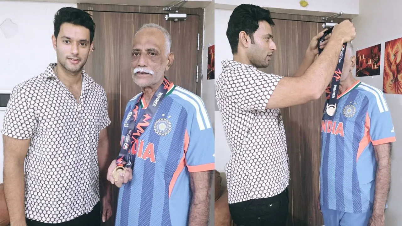 ʻನನ್ನ ಅಪ್ಪ ನಿಜವಾದ ಹೀರೋʼ-T20 World Cup ಪದಕವನ್ನು ತಮ್ಮ ತಂದೆಗೆ ಸಮರ್ಪಿಸಿದ ಶಿವಂ ದುಬೇ!
