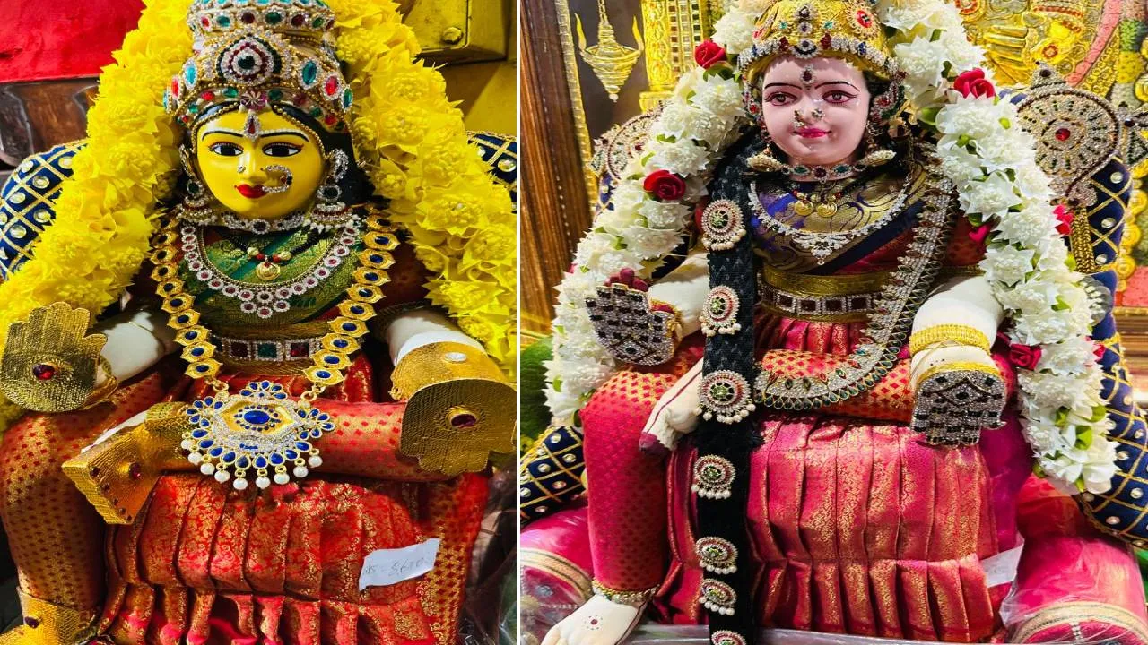Shravana Special 2026: ಫೆಸ್ಟೀವ್‌ ಸೀಸನ್‌ನಲ್ಲಿ ಟ್ರೆಂಡಿಯಾದ ರೆಡಿಮೇಡ್‌ ವರಮಹಾಲಕ್ಷ್ಮೀಯರು - Image 3
