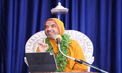 ದೃಢ ಸಂಕಲ್ಪದಿಂದ ಹಸಿವನ್ನು ಗೆಲ್ಲಲು ಸಾಧ್ಯ: ರಾಘವೇಶ್ವರ ಭಾರತೀ ಶ್ರೀ