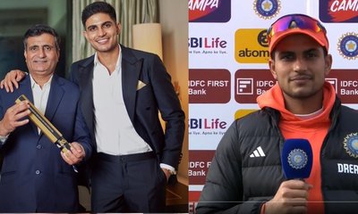 ತ್ರಿಶತಕ ತಪ್ಪಿದ್ದಕ್ಕೆ ತಂದೆಯ ಪ್ರತಿಕ್ರಿಯೆ ಹೇಗಿತ್ತೆಂದು ತಿಳಿಸಿದ ಗಿಲ್‌!