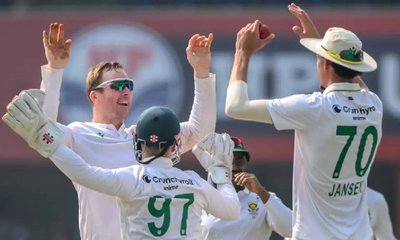 548 ರನ್‌ಗಳ ಮುನ್ನಡೆಯೊಂದಿಗೆ ಡಿಕ್ಲೇರ್ ಘೋಷಿಸಿದ ದಕ್ಷಿಣ ಆಫ್ರಿಕಾ