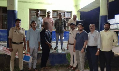 ಗಾಂಜಾ ಸಾಗಾಟ ಮಾಡುತ್ತಿದ್ದ ವ್ಯಕ್ತಿಯ ಬಂಧನ