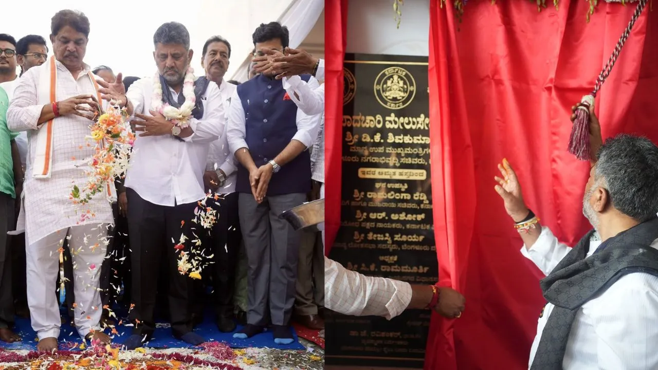ಬೆಂಗಳೂರಿನಲ್ಲಿ ಆರ್‌ವಿ ರಸ್ತೆ-ಸಿಲ್ಕ್ ಬೋರ್ಡ್ ನಡುವಿನ ಡಬಲ್‌ ಡೆಕ್ಕರ್‌ ಫ್ಲೈಓವರ್‌ನಲ್ಲಿ ವಾಹನ ಸಂಚಾರಕ್ಕೆ ಡಿಸಿಎಂ ಡಿಕೆಶಿ ಚಾಲನೆ - Image 3