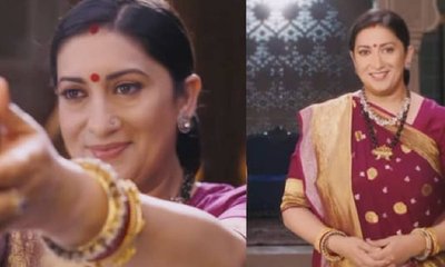 ಮಾಜಿ ಸಚಿವೆ ಸ್ಮೃತಿ ಇರಾನಿ ಮತ್ತೆ ಕಿರುತೆರೆಗೆ! ಫಸ್ಟ್ ಲುಕ್ ವೈರಲ್
