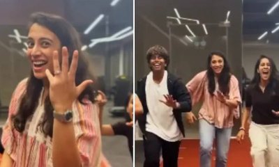 ಮುನ್ನಾಭಾಯಿ ಶೈಲಿಯಲ್ಲಿ ನಿಶ್ಚಿತಾರ್ಥ ಘೋಷಿಸಿದ ಸ್ಮೃತಿ ಮಂಧಾನ