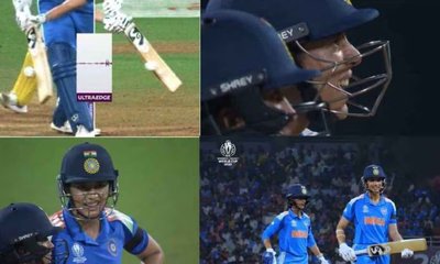 ಡಿಆರ್‌ಎಸ್‌ ವಿವಾದಾತ್ಮಕ ತೀರ್ಪಿಗೆ ಸ್ಮೃತಿ ಮಂಧಾನಾ ಔಟ್‌! ವಿಡಿಯೊ