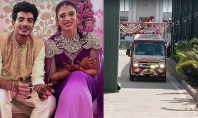 ಸ್ಮೃತಿ ಮಂಧಾನ ವಿವಾಹ ಸಮಾರಂಭ ವೇಳೆ ಮಂಟಪಕ್ಕೆ ಬಂದ ಆಂಬುಲೆನ್ಸ್‌