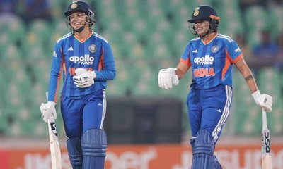 ಭಾರತದ ಪರ ಗರಿಷ್ಠ ಜತೆಯಾಟದ ದಾಖಲೆ ಬರೆದ ಸ್ಮೃತಿ-ಶಫಾಲಿ