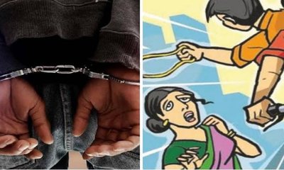 ಒಂಟಿ ಮಹಿಳೆಯ ಸರ ಕಳವು : ಆರೋಪಿಗಳ ಬಂಧನ, ಮಾಲು ವಶ