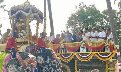 ಶ್ರೀರಂಗಪಟ್ಟಣ ದಸರಾಗೆ ಸಚಿವ ಚಲುವರಾಯಸ್ವಾಮಿ, ನಟ ರವಿಚಂದ್ರನ್ ಚಾಲನೆ