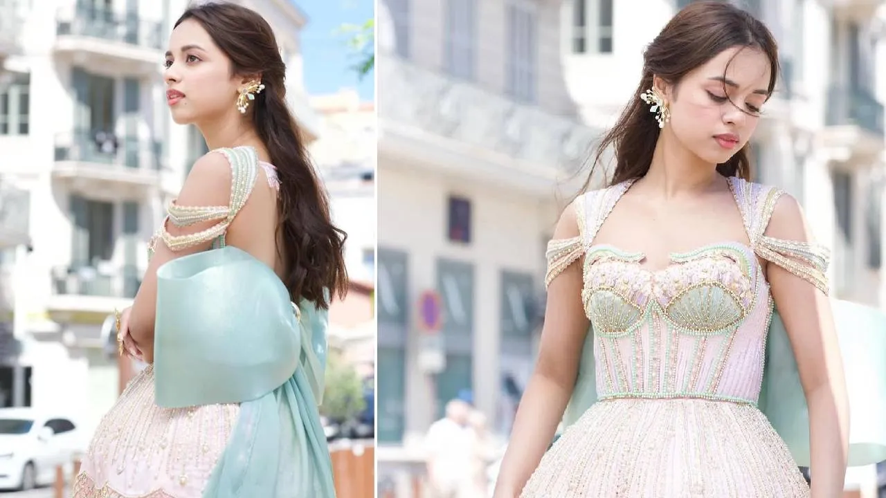 Star Cannes Fashion: ಕಾನ್ಸ್‌ನಲ್ಲಿ ಬಾರ್ಬಿ ಡಾಲ್‌ನಂತೆ ಕಂಡ ನಿತಾಂಶಿ ಗೋಯಲ್‌ ! - Image 2
