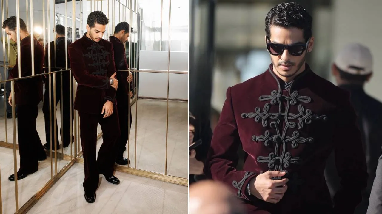Star Cannes Fashion: ಮೆನ್ಸ್‌ ಫ್ಯಾಷನ್‌ ಟಾಪ್‌ ಲಿಸ್ಟ್‌ಗೆ ಎಂಟ್ರಿ ಕೊಟ್ಟ ಇಶಾನ್‌ ಕಟ್ಟರ್‌ ವೆಲ್ವೆಟ್‌ ಬಂದ್ಗಾಲ - Image 1