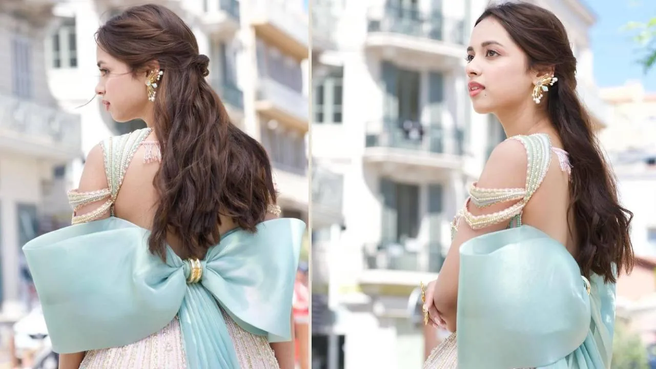 Star Cannes Fashion: ಕಾನ್ಸ್‌ನಲ್ಲಿ ಬಾರ್ಬಿ ಡಾಲ್‌ನಂತೆ ಕಂಡ ನಿತಾಂಶಿ ಗೋಯಲ್‌ ! - Image 5