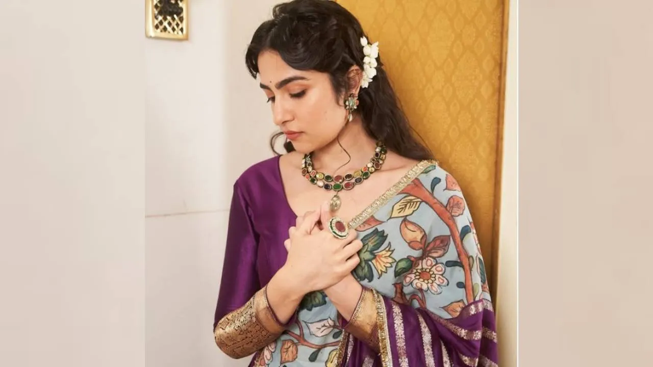 Rukmini Vasanth: ಕಲಾಂಕಾರಿ ಎಥ್ನಿಕ್‌ವೇರ್‌ನಲ್ಲಿ ಕಂಗೊಳಿಸಿದ ನಟಿ ರುಕ್ಮಿಣಿ ವಸಂತ್‌ - Image 5