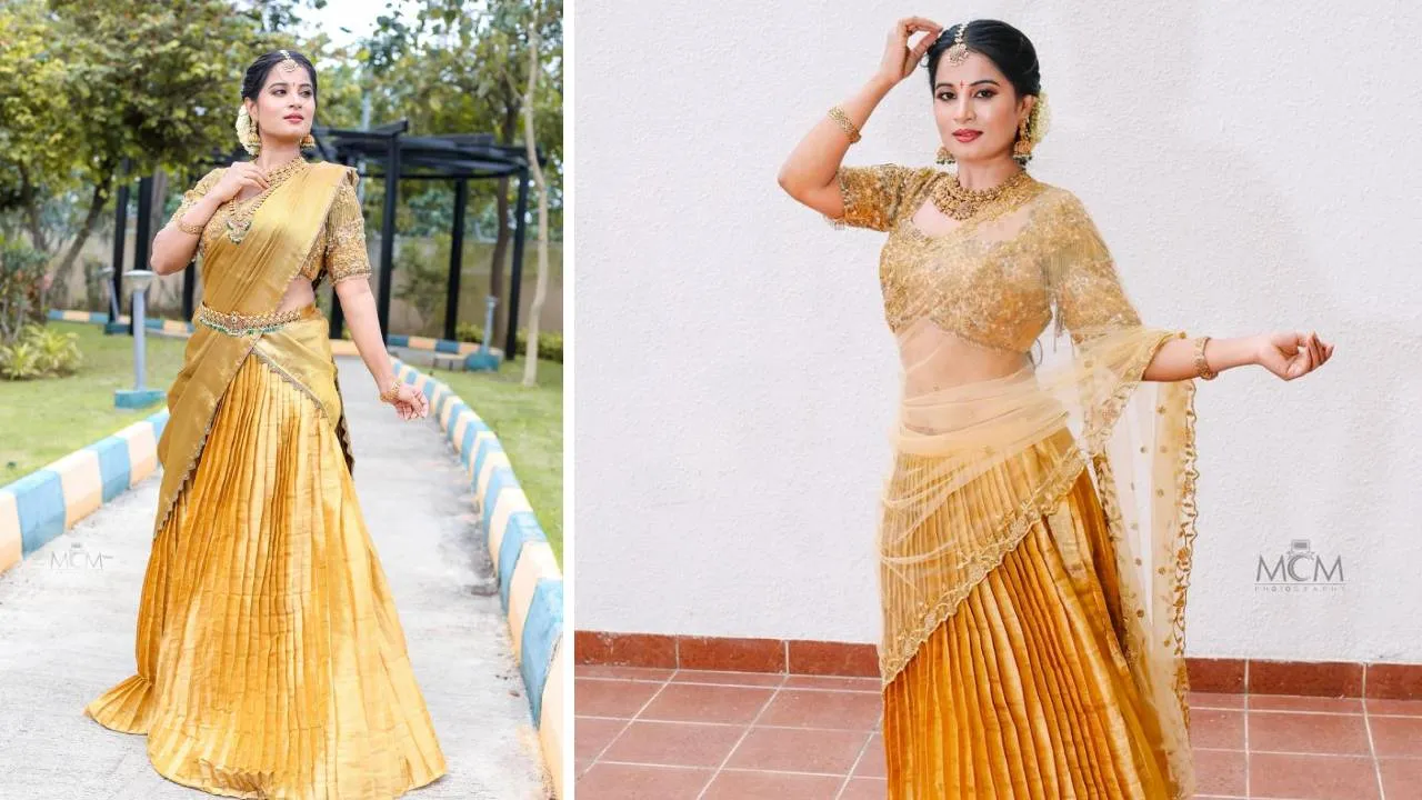 Star Fashion 2025: ಬಂಗಾರದ ಬೊಂಬೆಯಾದ ಬಿಗ್‌ ಬಾಸ್‌ ಮಾಜಿ ಸ್ಪರ್ಧಿ, ನಟಿ ಅನುಷಾ ರೈ - Image 1